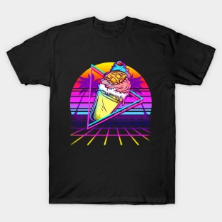 Vaporwave Ice Cream Sunset T-Shirt